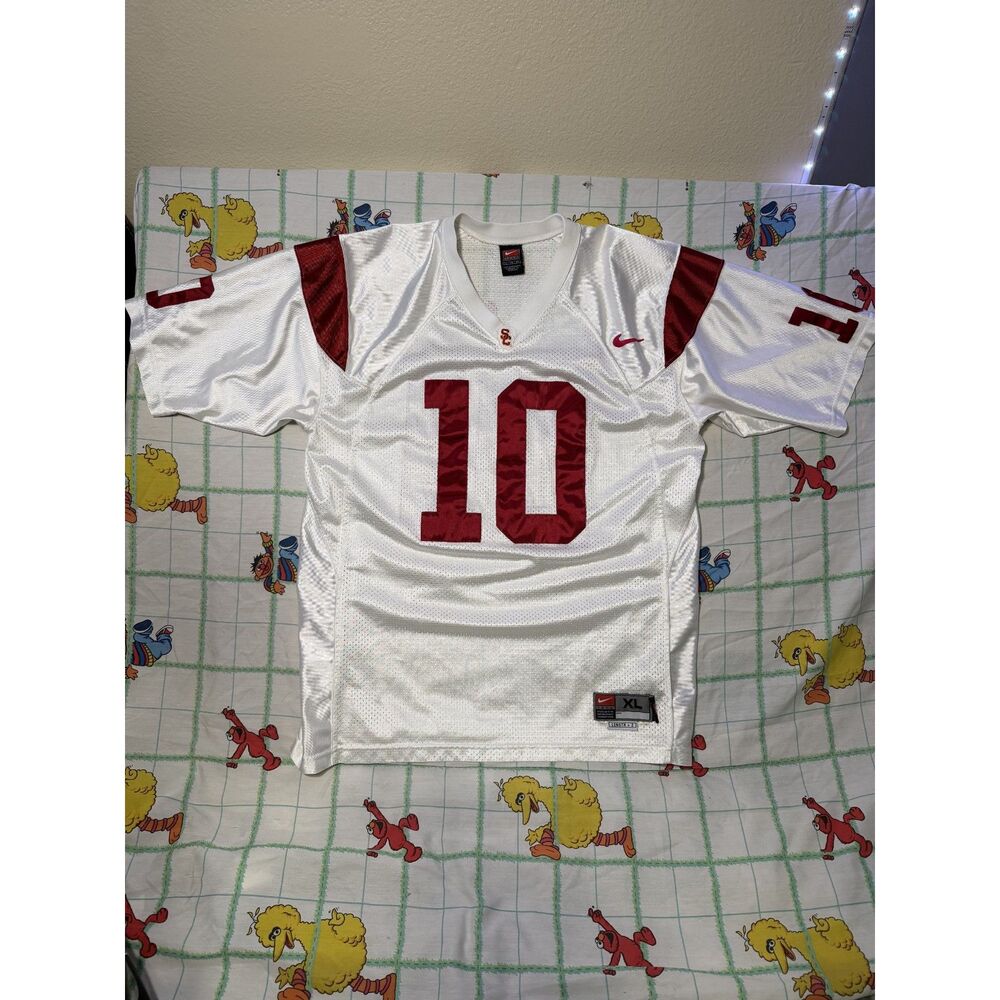 USC Trojans #10 NCAA university of southern california Nike football jersey XL